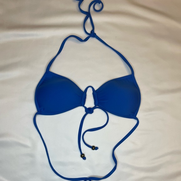 Gianni Bini Swim Gianni Bini Blue Pushup Bikini Swim Top Small Poshmark